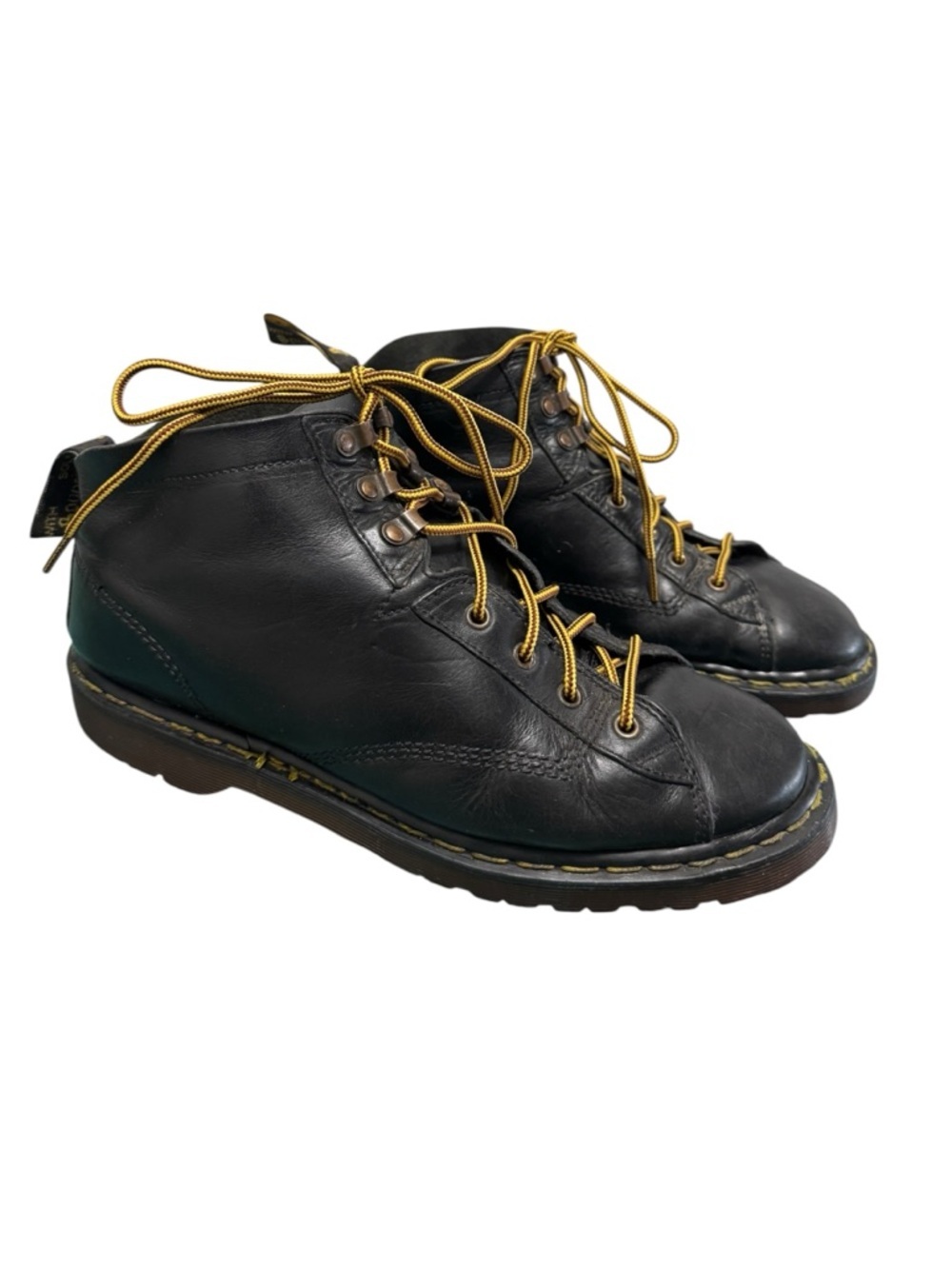 Vintage Dr. Martens England Rare Ankle Boots 8088 Comfort Leather Men's Size 12